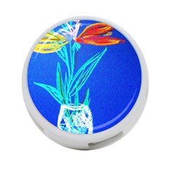 Dscf1451 - Birds If Paradise In A Cristal Vase 4-port Usb Hub (two Sides)  by bestdesignintheworld