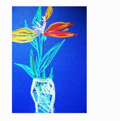 Dscf1451 - Birds If Paradise In A Cristal Vase Large Garden Flag (two Sides) by bestdesignintheworld