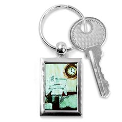 Dscf1961 - white room Key Chains (Rectangle) 