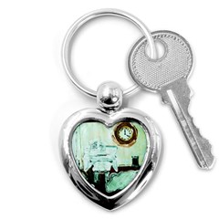 Dscf1961 - white room Key Chains (Heart) 