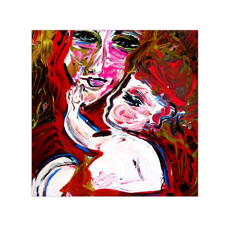 Dscf1554 - madonna and child Small Satin Scarf (Square)