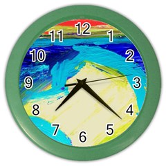 Dscf3229 - Kite In Brasil Color Wall Clocks by bestdesignintheworld