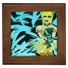 Dscf2018 - Figure Skating Performer Framed Tiles by bestdesignintheworld