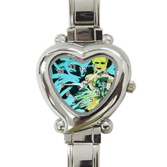 Dscf2018 - Figure Skating Performer Heart Italian Charm Watch