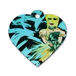 Dscf2018 - figure skating performer Dog Tag Heart (Two Sides) Front