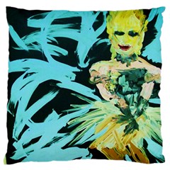 Dscf2018 - Figure Skating Performer Large Flano Cushion Case (two Sides) by bestdesignintheworld