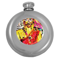 Dscf1584 - Alexander - The Great Round Hip Flask (5 Oz) by bestdesignintheworld