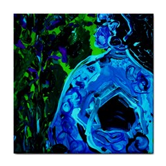 Dscf1604 - lady in blue kimono Tile Coasters