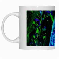 Dscf1604 - Lady In Blue Kimono White Mugs by bestdesignintheworld