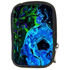 Dscf1604 - Lady In Blue Kimono Compact Camera Cases by bestdesignintheworld