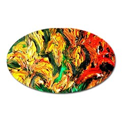 Tiger Lillis   1 Oval Magnet by bestdesignintheworld