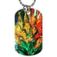 Tiger Lillis   1 Dog Tag (one Side) by bestdesignintheworld