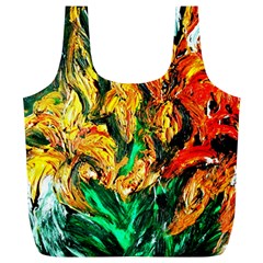 Tiger Lillis   1 Full Print Recycle Bags (l)  by bestdesignintheworld