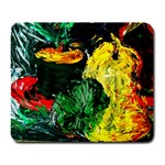 Tigers Lillies Large Mousepads Front