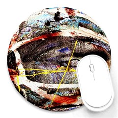 Egg In The Duck   Needle In The Egg 2 Round Mousepads by bestdesignintheworld