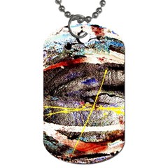 Egg In The Duck   Needle In The Egg 2 Dog Tag (one Side) by bestdesignintheworld