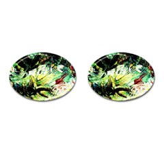 In The Nest And Around 4 Cufflinks (oval) by bestdesignintheworld