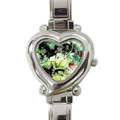 In The Nest And Around 4 Heart Italian Charm Watch by bestdesignintheworld