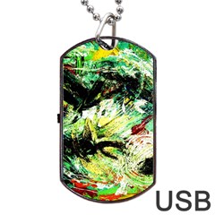 In The Nest And Around 4 Dog Tag Usb Flash (one Side) by bestdesignintheworld