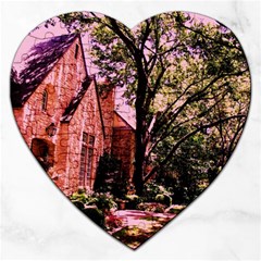 Hot Day In  Dallas 6 Jigsaw Puzzle (heart) by bestdesignintheworld