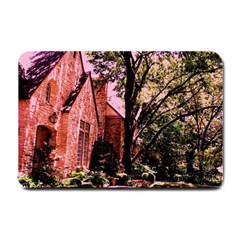 Hot Day In  Dallas 6 Small Doormat  by bestdesignintheworld