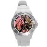 Hot Day In  Dallas 6 Round Plastic Sport Watch (L) Front