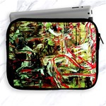 Girl Reading Apple iPad 2/3/4 Zipper Cases Front