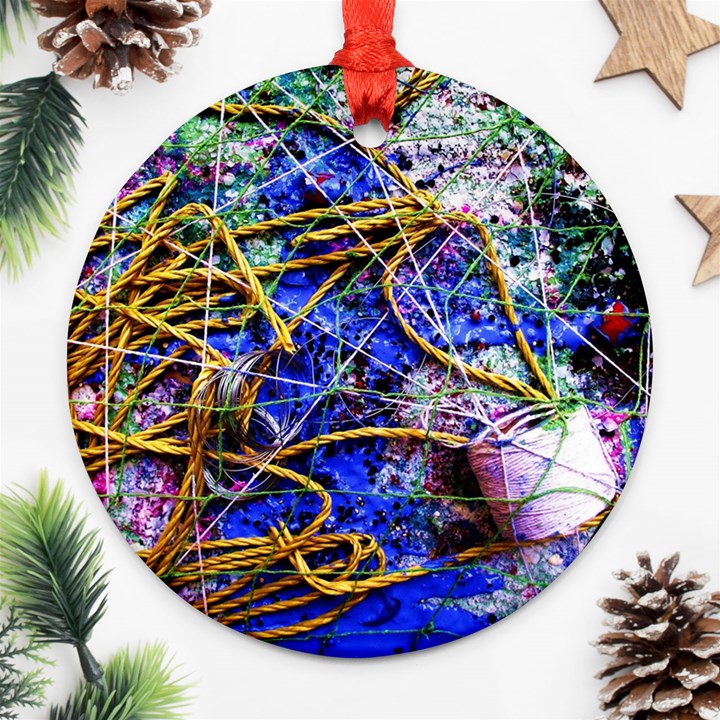 Moment Of The Haos 12 Ornament (Round)