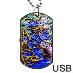 Moment Of The Haos 12 Dog Tag Usb Flash (two Sides) by bestdesignintheworld