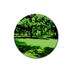 Lake Park 13 Rubber Round Coaster (4 Pack)  by bestdesignintheworld