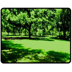 Lake Park 13 Fleece Blanket (medium)  by bestdesignintheworld