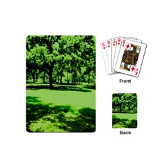 Lake Park 13 Playing Cards (mini)  by bestdesignintheworld