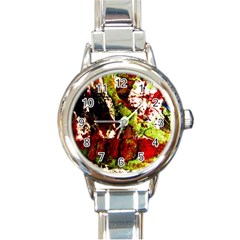 Collosium   Swards And Helmets 4 Round Italian Charm Watch by bestdesignintheworld