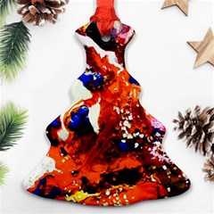 Smashed Butterfly 1 Christmas Tree Ornament (two Sides) by bestdesignintheworld