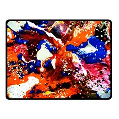 Smashed Butterfly 1 Double Sided Fleece Blanket (small) 