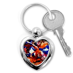 Smashed Butterfly 1 Key Chains (heart)  by bestdesignintheworld