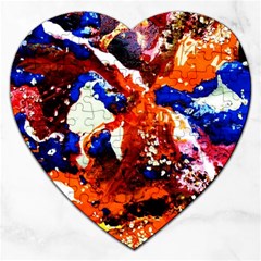 Smashed Butterfly 1 Jigsaw Puzzle (heart) by bestdesignintheworld