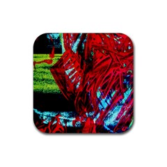 Japaneese Rubber Coaster (square)  by bestdesignintheworld