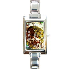 Doves Matchmaking 3 Rectangle Italian Charm Watch by bestdesignintheworld