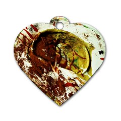 Doves Matchmaking 3 Dog Tag Heart (one Side) by bestdesignintheworld