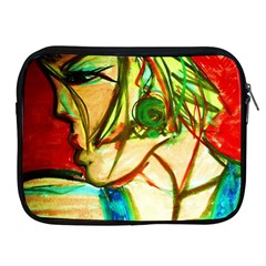 Girl In A Blue Tank Top Apple Ipad 2/3/4 Zipper Cases