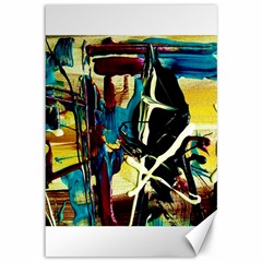 Dance Of Oil Towers 2 Canvas 12  X 18   by bestdesignintheworld