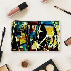 Dance Of Oil Towers 2 Cosmetic Bag (medium)  by bestdesignintheworld