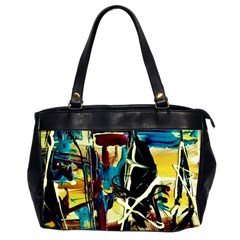 Dance Of Oil Towers 2 Office Handbags (2 Sides)  by bestdesignintheworld