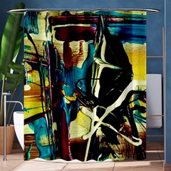 Dance Of Oil Towers 2 Shower Curtain 60  X 72  (medium)  by bestdesignintheworld