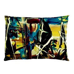 Dance Of Oil Towers 2 Pillow Case (two Sides) by bestdesignintheworld