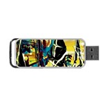 Dance Of Oil Towers 2 Portable USB Flash (One Side) Front