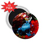 Two Hearts   One Beat 1 2.25  Magnets (10 pack)  Front