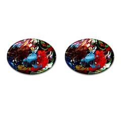 Two Hearts   One Beat 1 Cufflinks (Oval)