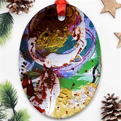 Doves Matchmaking 11 Ornament (oval) by bestdesignintheworld